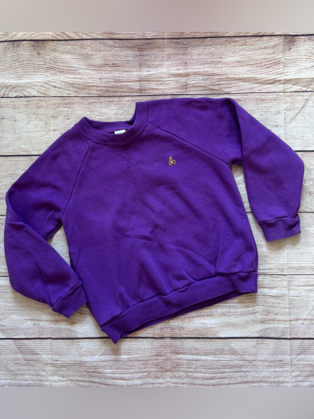 Gap Purple Crew Neck Sweatshirt